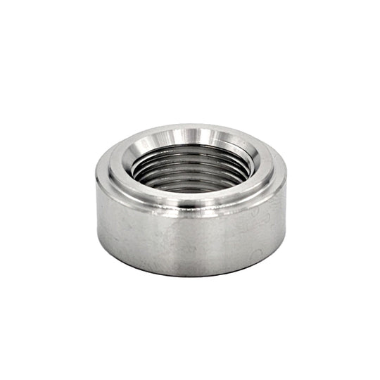 M18 x 1.5 O2 Sensor Bung - Stepped (Flat Bottom) - 304 Stainless Ace Race Parts