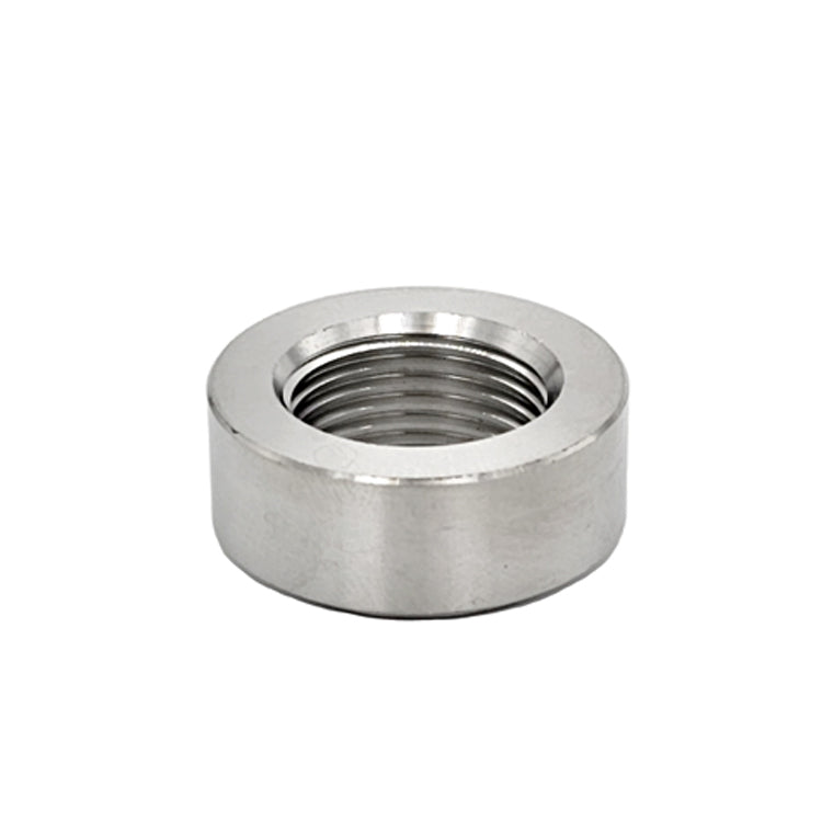 M18 x 1.5 O2 Sensor Bung - Stepped (Flat Bottom) - 304 Stainless Ace Race Parts