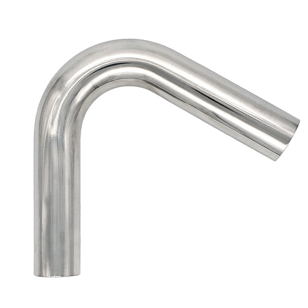 2.250" 16ga 120° Mandrel Bend - (3.375" CLR / 6.000" Legs) - Polished OD - 304 Stainless Ace Race Parts