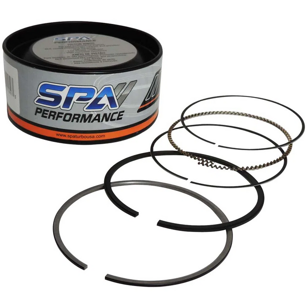 83mm performance piston rings for 4 cylinder engines - 1,5 / 1,5 / 2,0mm thickness - Set SPA TURBO USA