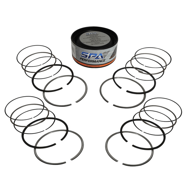 83,75mm performance piston rings for 4 cylinder engines - 1,5 / 1,5 / 2,0mm thickness - Set SPA TURBO USA