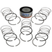 83mm performance piston rings for 5 cylinder engines - 1,5 / 1,5 / 2,0mm thickness - Set SPA TURBO USA