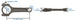 Chevy II 2.5L / 4 CYLINDERS 6" x .927 / 152.4mm x 23.56mm high performance basic connecting rod set SPA TURBO USA