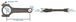 Chevy II 2.5L / 4 CYLINDERS 6" x .927 / 152.4mm x 23.56mm high performance basic connecting rod set SPA TURBO USA