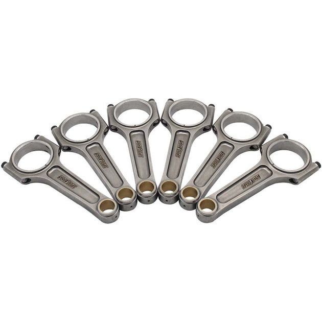 VR38DETT For GTR R35 6.496" 165mm x 23mm Super A forged con rod set with 7/16" bolts SPA TURBO USA