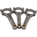 VW 140 MM 4340 A-BEAM forged connecting rods UP TSI GTI 1.0 3 cylinder 19mm 3 pcs set SPA TURBO USA