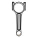 Chevy Euro C20LET 5.629" 143mm x 21mm FORGED HIGH PERFORMANCE CONNECTING ROD SET SPA TURBO USA
