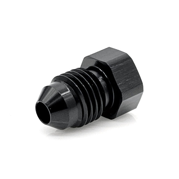 -10AN AN Flare Hex Plug, 6061 Aluminum, Black Hard Anodized Ace Race Parts
