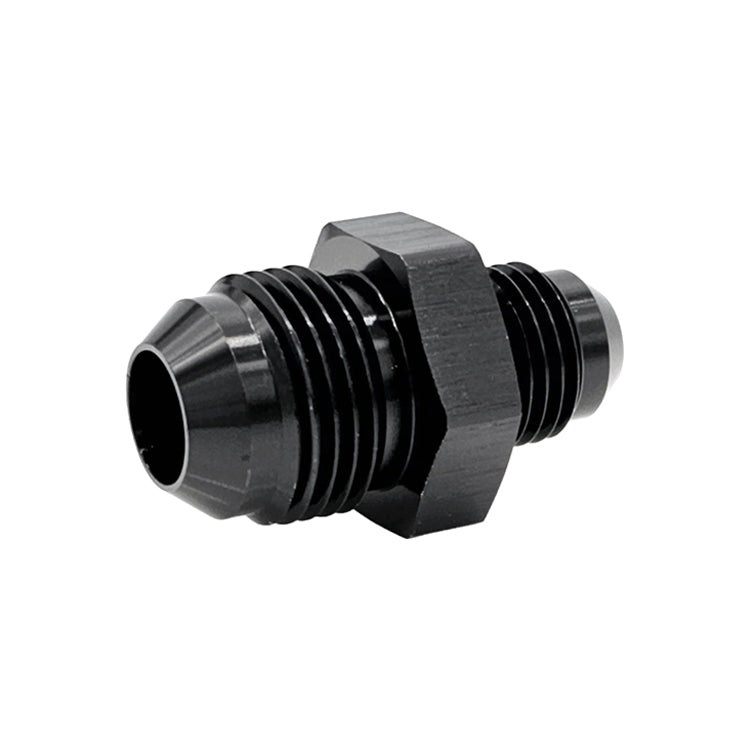 -8AN to -6AN Male AN Flare Reducing Adapter, Black Hard Anodized Ace Race Parts