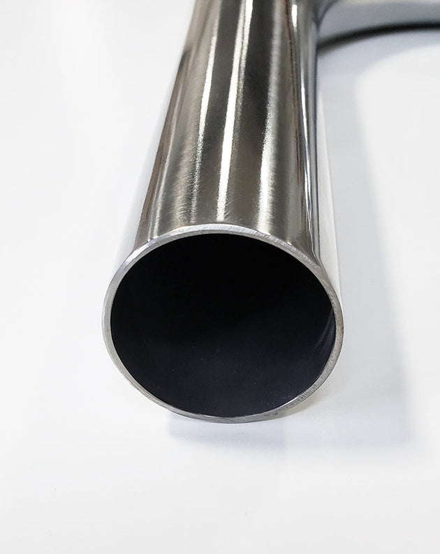 1.500" 16ga 90° Mandrel Bend - (2.250" CLR / 6.000" Legs) - Polished OD - 304 Stainless Ace Race Parts