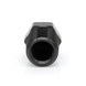 1" Male NPT Hex Plug, 6061 Aluminum, Black Hard Anodized Ace Race Parts