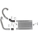 Front intercooler kit for Audi A3 1.8 Turbo 20V – 150cv – Black Hose SPA TURBO USA