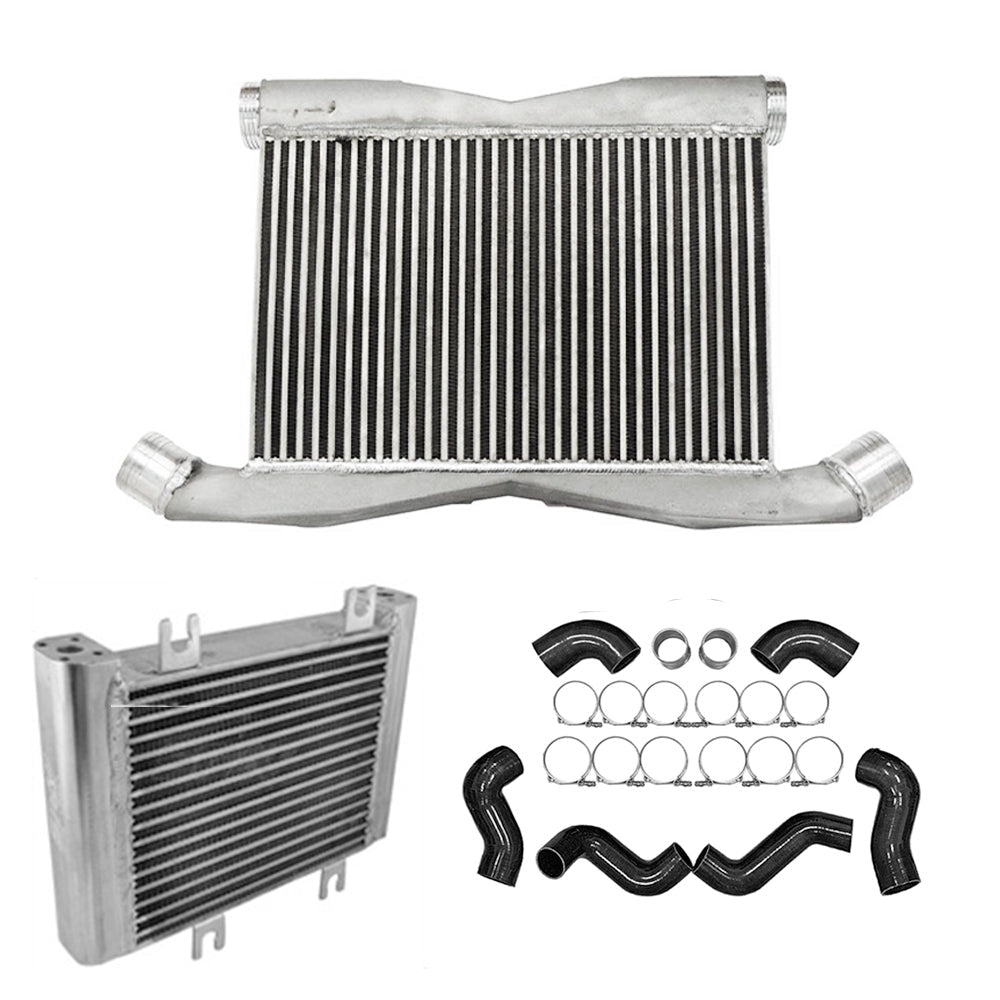 Intercooler upgrade kit for R35 GT-R + Billet Aluminum Oil Cooler - PRE SALE SPA TURBO USA