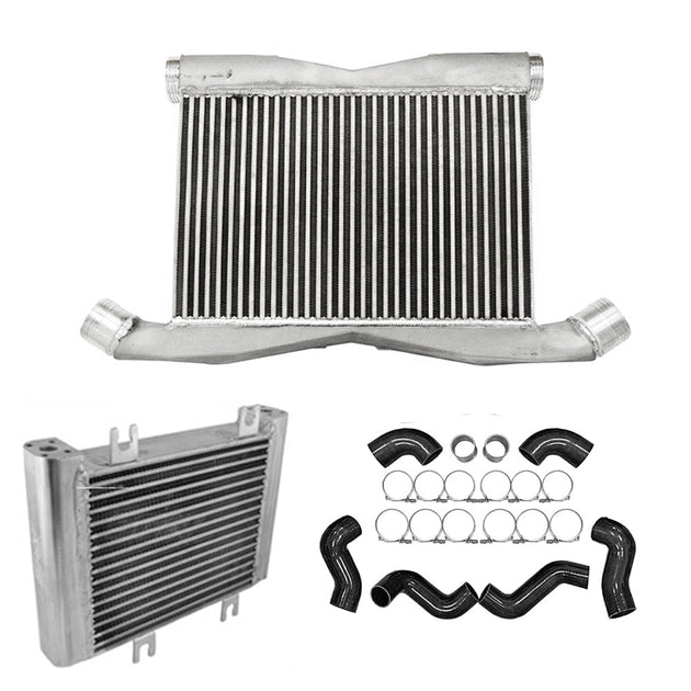 Intercooler upgrade kit for R35 GT-R + Billet Aluminum Oil Cooler - PRE SALE SPA TURBO USA