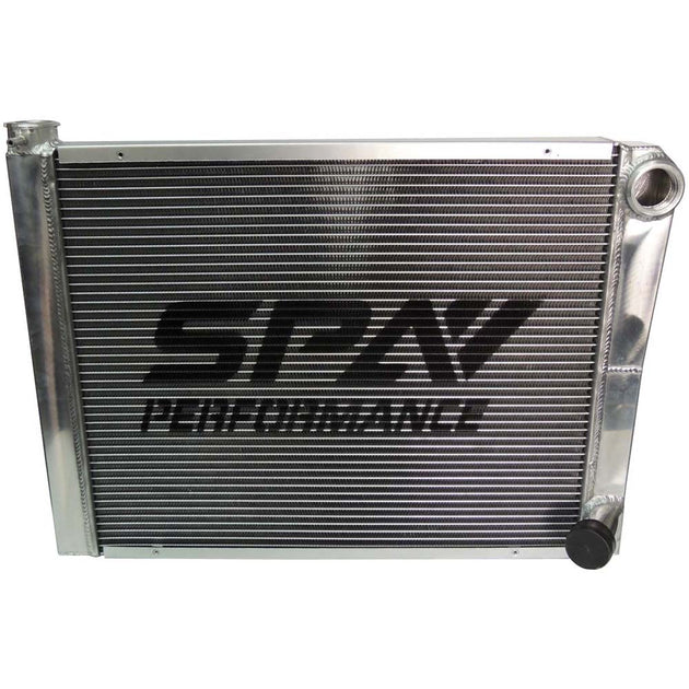 Lightweight Late Model Radiator - Double Pass - 26.8" x 19.6" SPA TURBO USA
