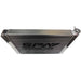 Lightweight Late Model Radiator - Double Pass - 26.8" x 19.6" + Power Steering Tank Firewall Mount (Right Inlet) - Black Cap SPA TURBO USA