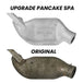 VW/Audi 1.8T 20V Turbo high flow pancake (lower intercooler pipe upgrade) Cast aluminum - PRE SALE SPA TURBO USA