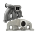 VW VR6 12V OBDI Short Runner Induction Intake Manifold + VW VR6 12V TWIN SCROLL T4 TOP MOUNT TURBO MANIFOLD - DUAL V-BAND WASTEGATES SPA TURBO USA