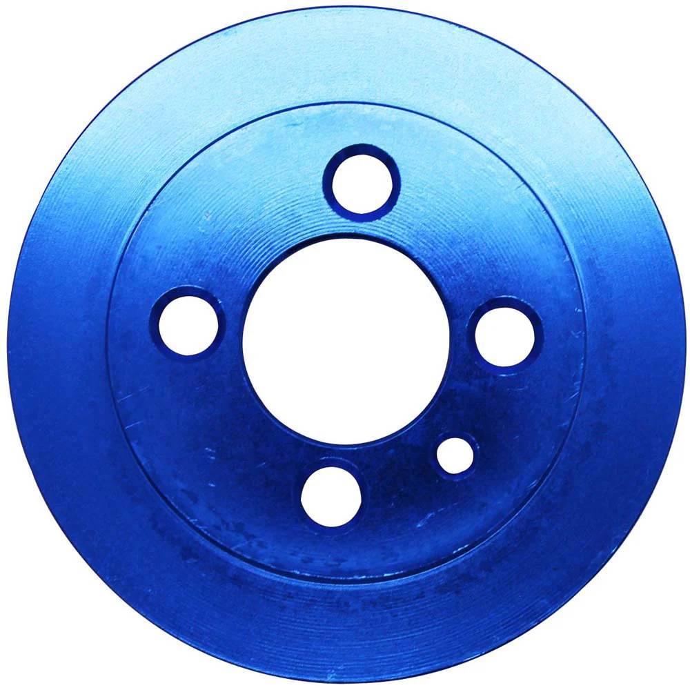 VW syncro Audi 80 90 100 4000 rabbit 1.8 8v underdrive Pulley - BLUE + VW 8V super light crank timing gear SPA TURBO USA