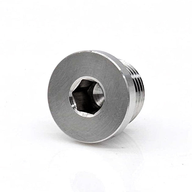 M18 x 1.5 O2 Sensor Bung Plug - 6AL4V Grade 5 Titanium Ace Race Parts