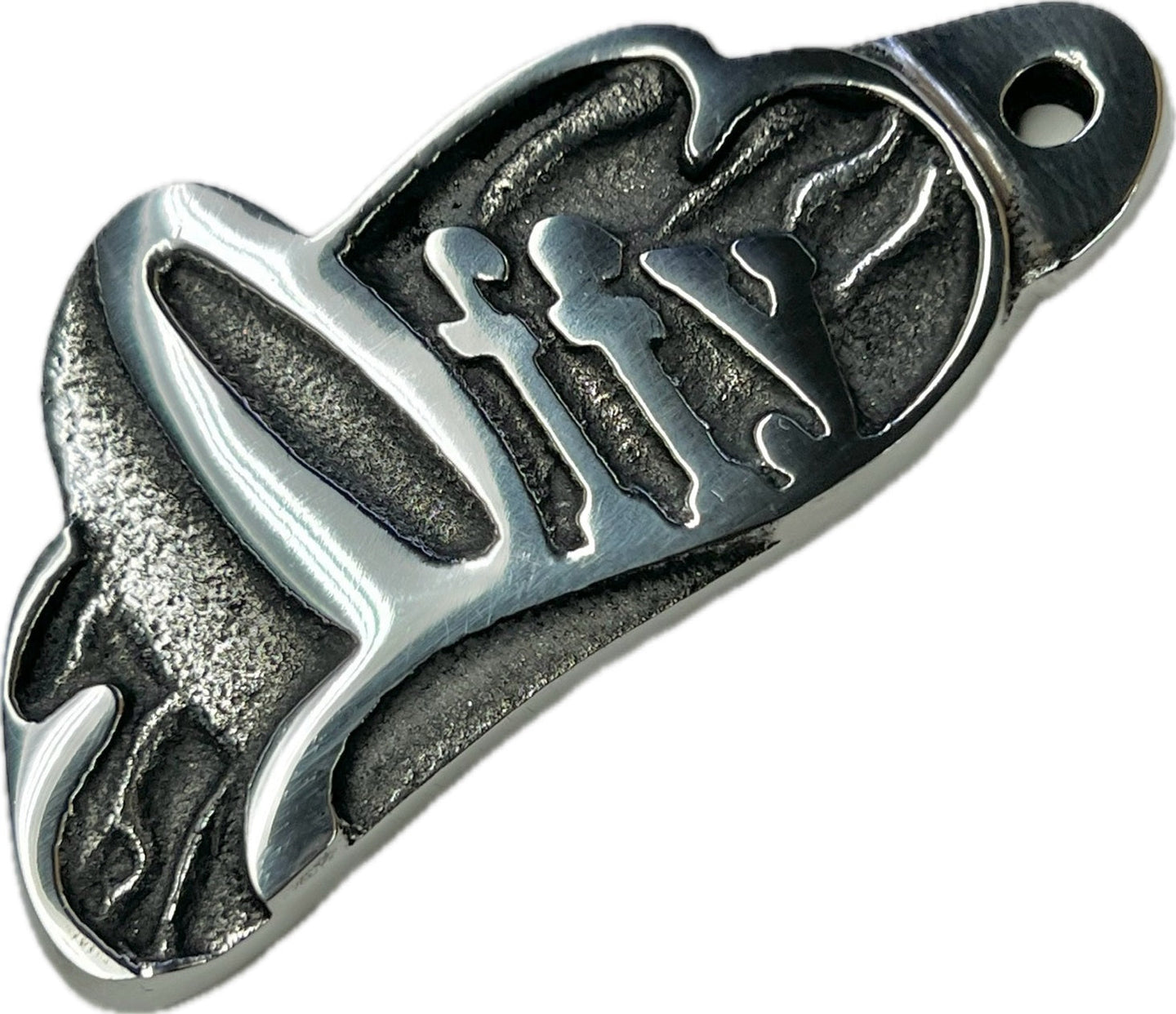 THE OFFENHAUSER CLOUD KEYCHAIN.FEATURING THE ICONIC OFFENHAUSER CLOUD LOGO IN FOUNDRY FORGED AND POLISHED ALUMINUM.HAND CRAFTED IN SOUTHERN CALIFORNIA. DFW Speed Syndicate