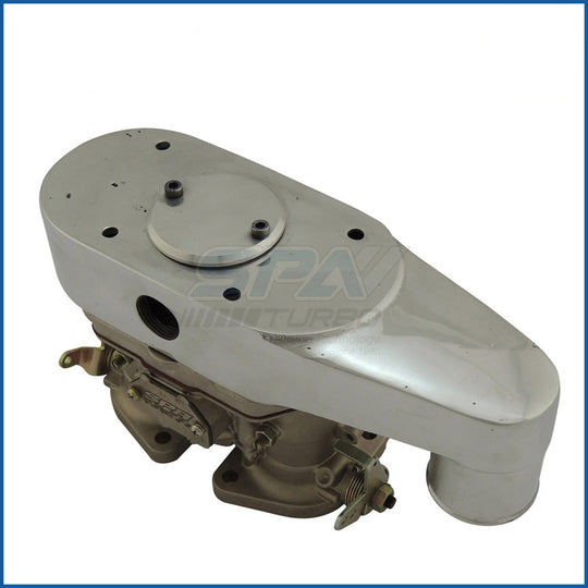 Weber IDF downdraft carburetor Plenum power cap 90 degree 2" Left SPA TURBO USA