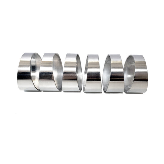 3.500" 16ga Long Radius (1.5D) Pie Cut - Polished OD - Aluminum (90° Bend - 6 Pieces Total) Ace Race Parts