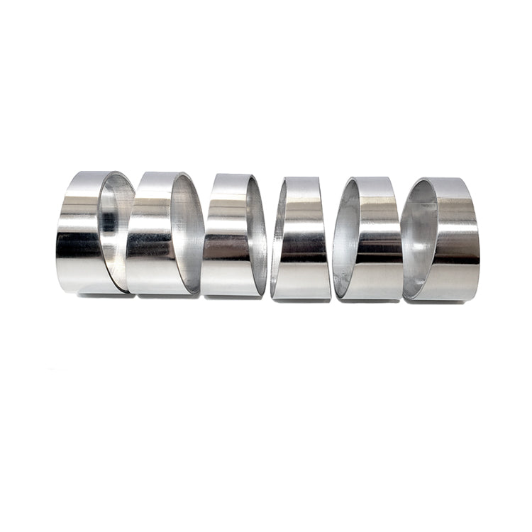 3.500" 16ga Long Radius (1.5D) Pie Cut - Polished OD - Aluminum (90° Bend - 6 Pieces Total) Ace Race Parts