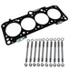 VW MKIII GTI 2.0L 8V 136mm head stud set + MLS decompression Head Gasket 1.5mm SPA TURBO USA