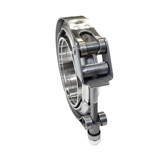 2.500" V-Band Assembly "Male/Female" - 304 Stainless - Quick-Release Clamp - 20mm Combined Flange Thickness Ace Race Parts