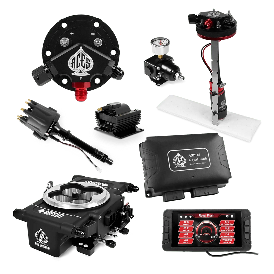 Royal Flush EFI/CDI Master Kits (Black) Aces EFI B2B