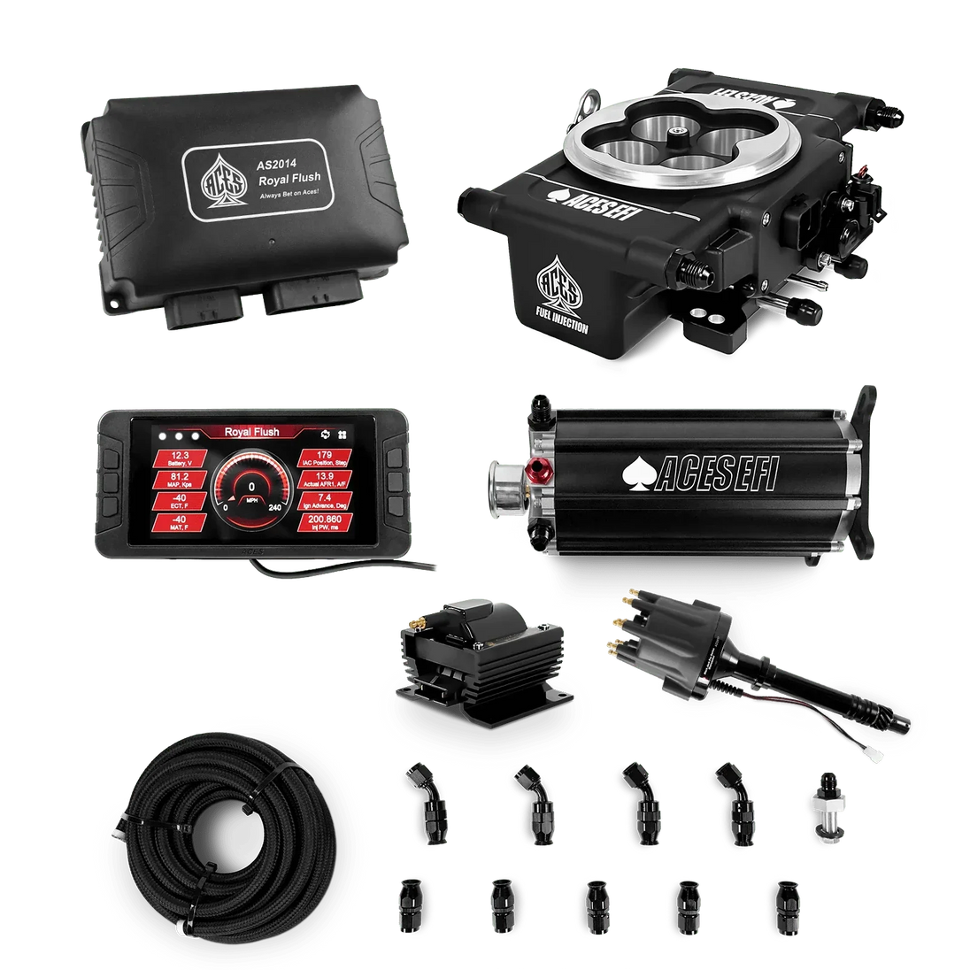 Royal Flush EFI/CDI Master Kits (Black) Aces EFI B2B