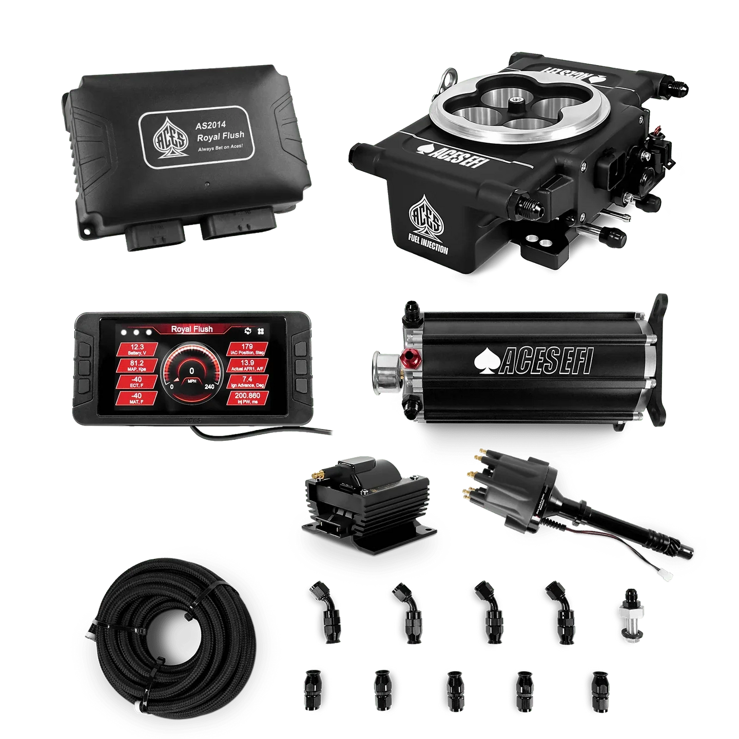Royal Flush EFI/CDI Master Kits (Black) Aces EFI B2B