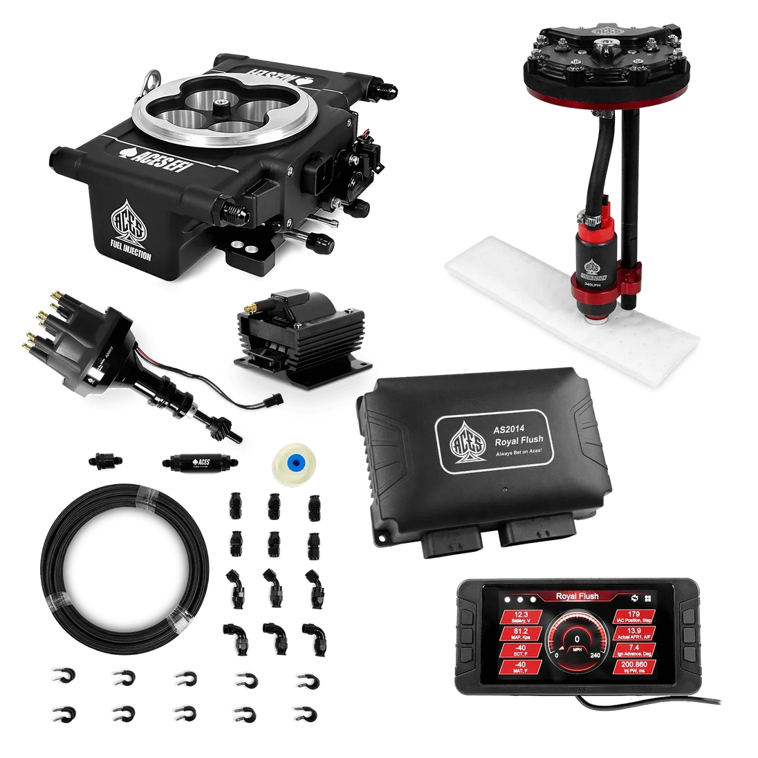 Royal Flush EFI/CDI Master Kits (Black) Aces EFI B2B