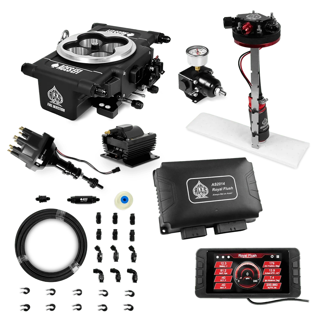 Royal Flush EFI/CDI Master Kits (Black) Aces EFI B2B