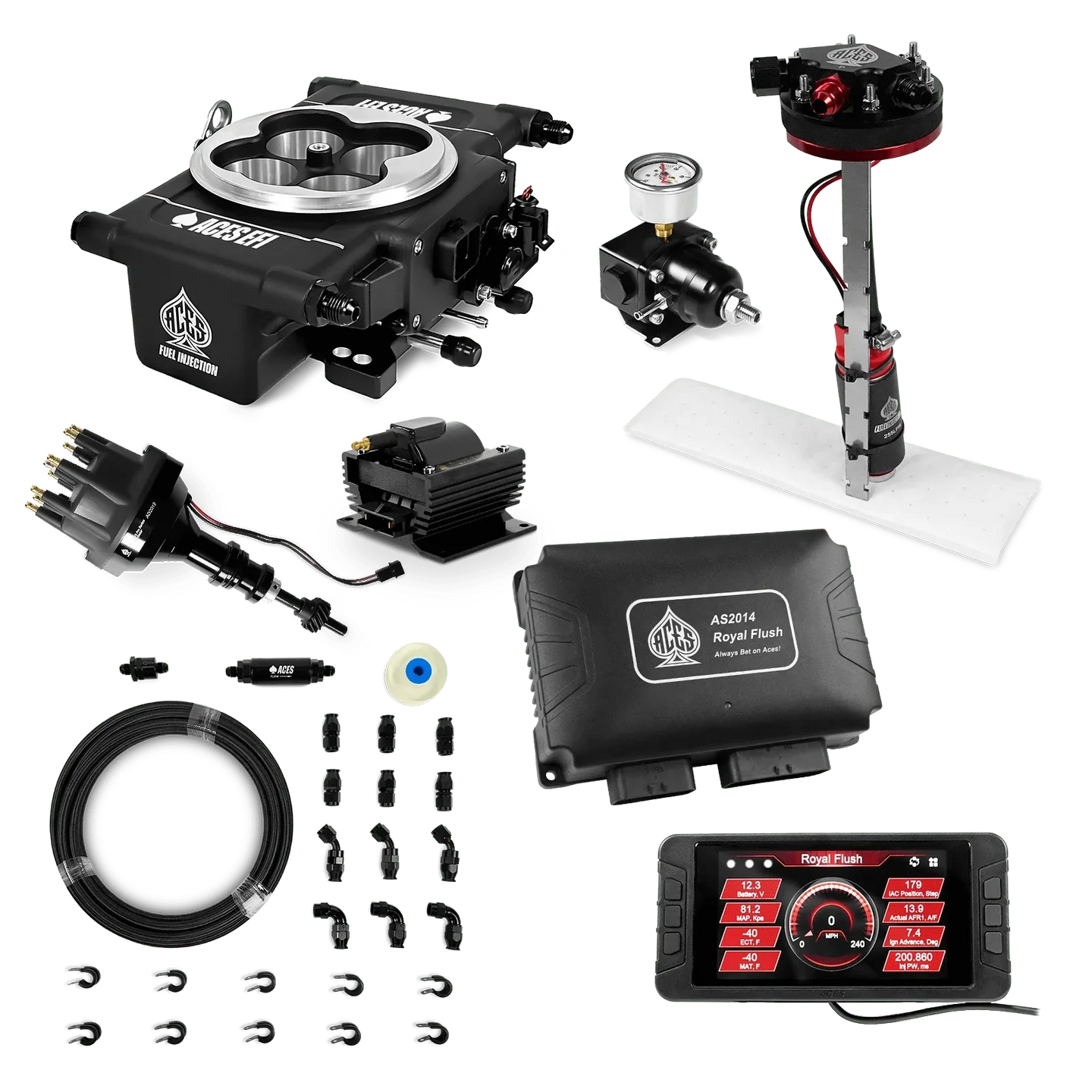 Royal Flush EFI/CDI Master Kits (Black) Aces EFI B2B