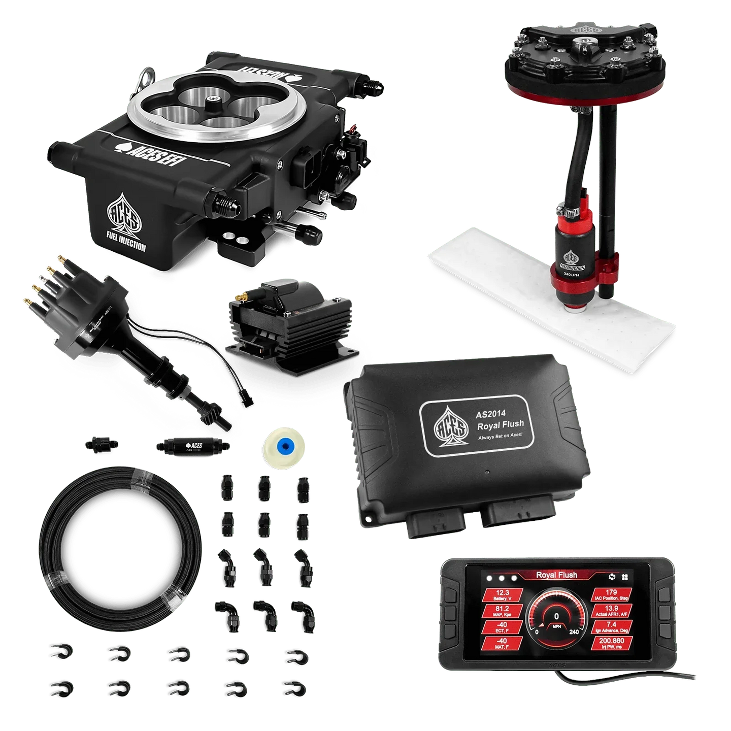 Royal Flush EFI/CDI Master Kits (Black) Aces EFI B2B