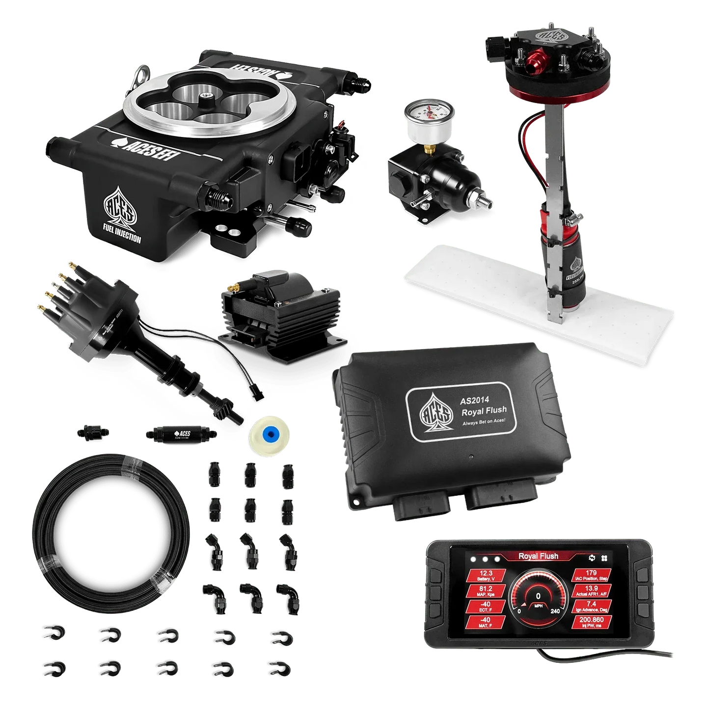 Royal Flush EFI/CDI Master Kits (Black) Aces EFI B2B