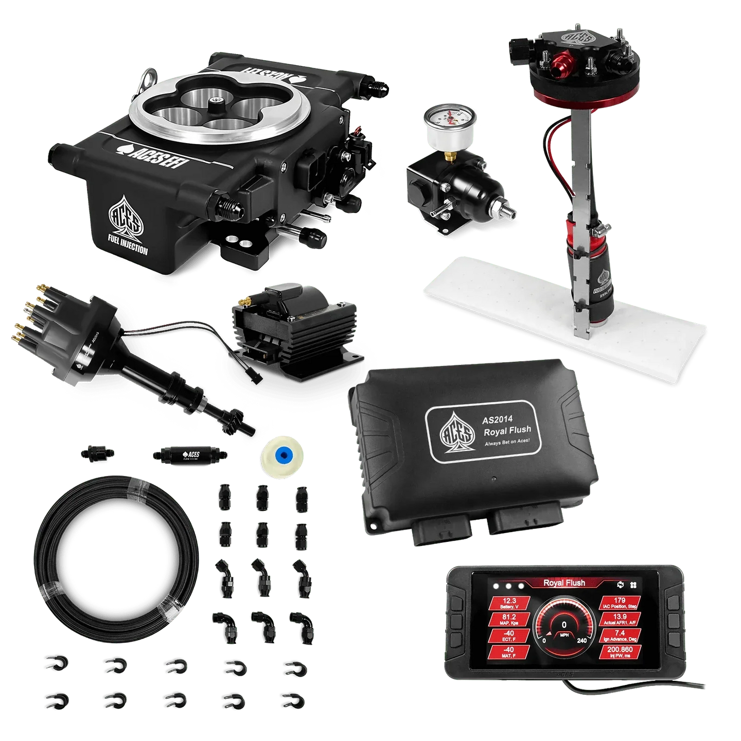 Royal Flush EFI/CDI Master Kits (Black) Aces EFI B2B