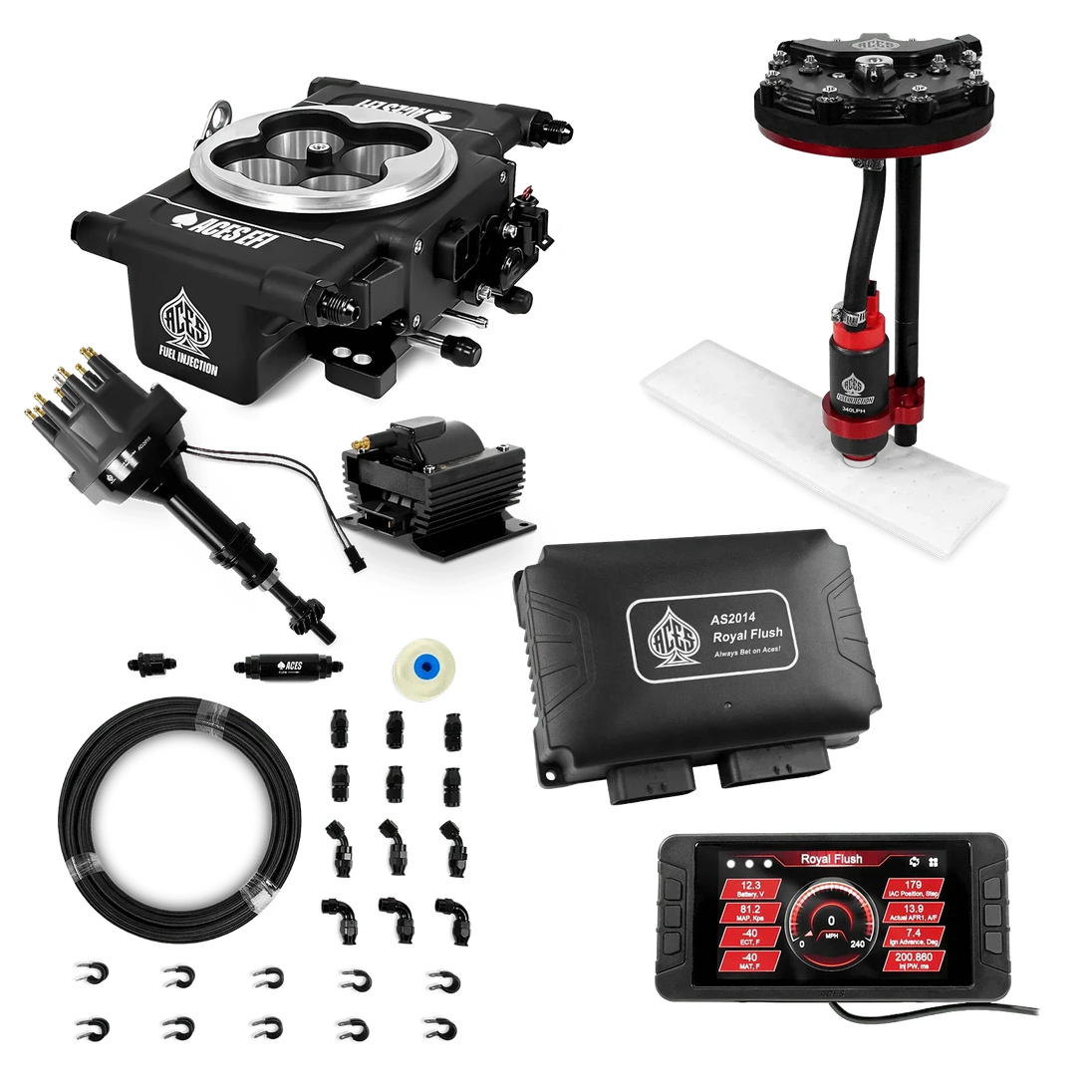 Royal Flush EFI/CDI Master Kits (Black) Aces EFI B2B