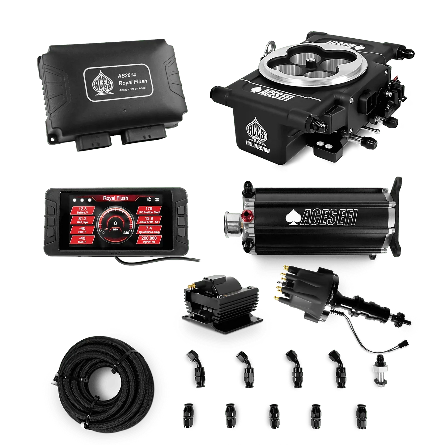 Royal Flush EFI/CDI Master Kits (Black) Aces EFI B2B