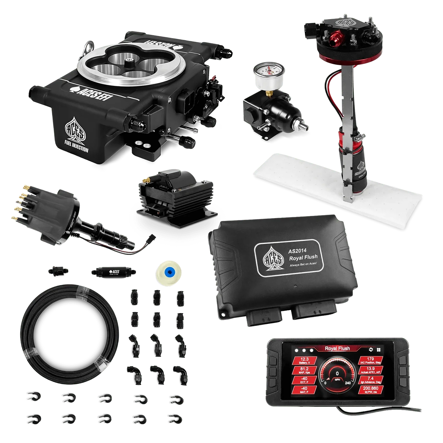 Royal Flush EFI/CDI Master Kits (Black) Aces EFI B2B