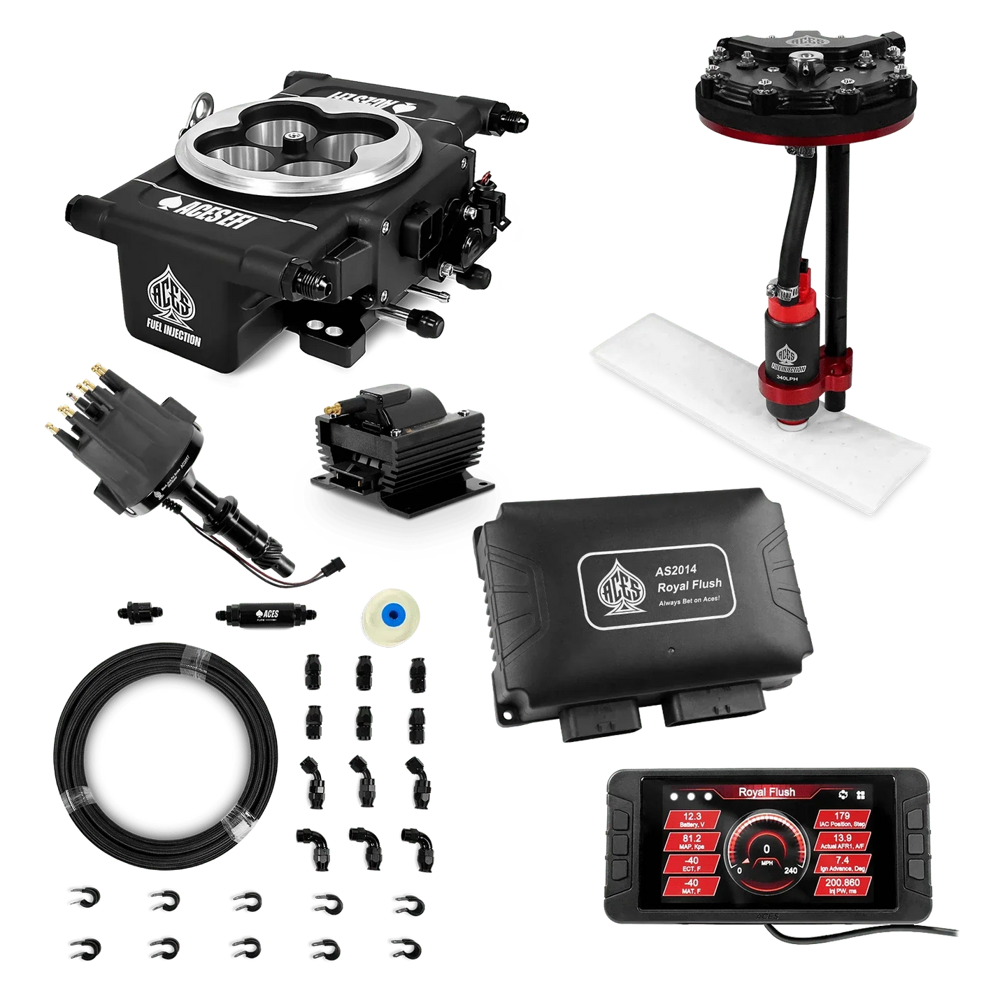 Royal Flush EFI/CDI Master Kits (Black) Aces EFI B2B