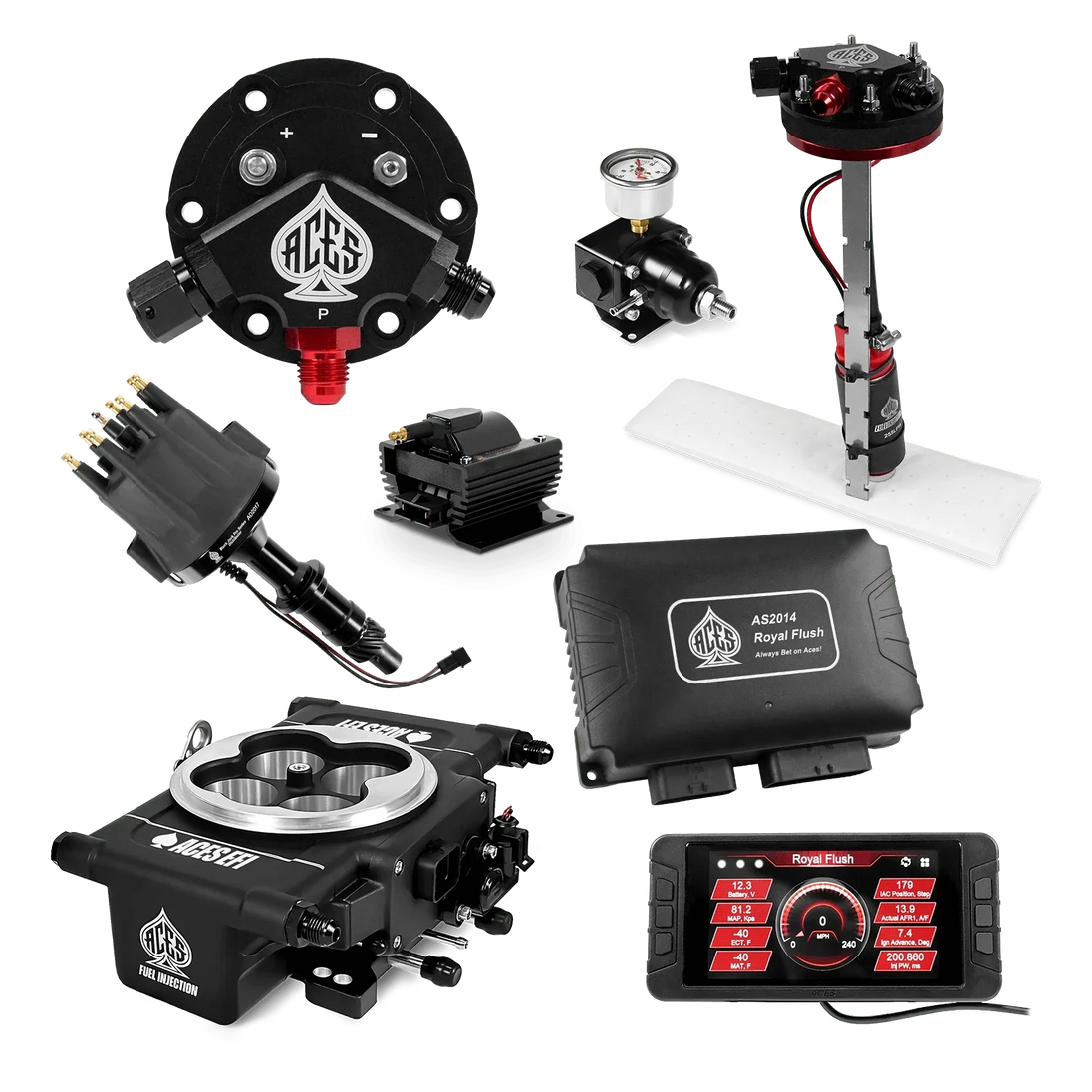 Royal Flush EFI/CDI Master Kits (Black) Aces EFI B2B
