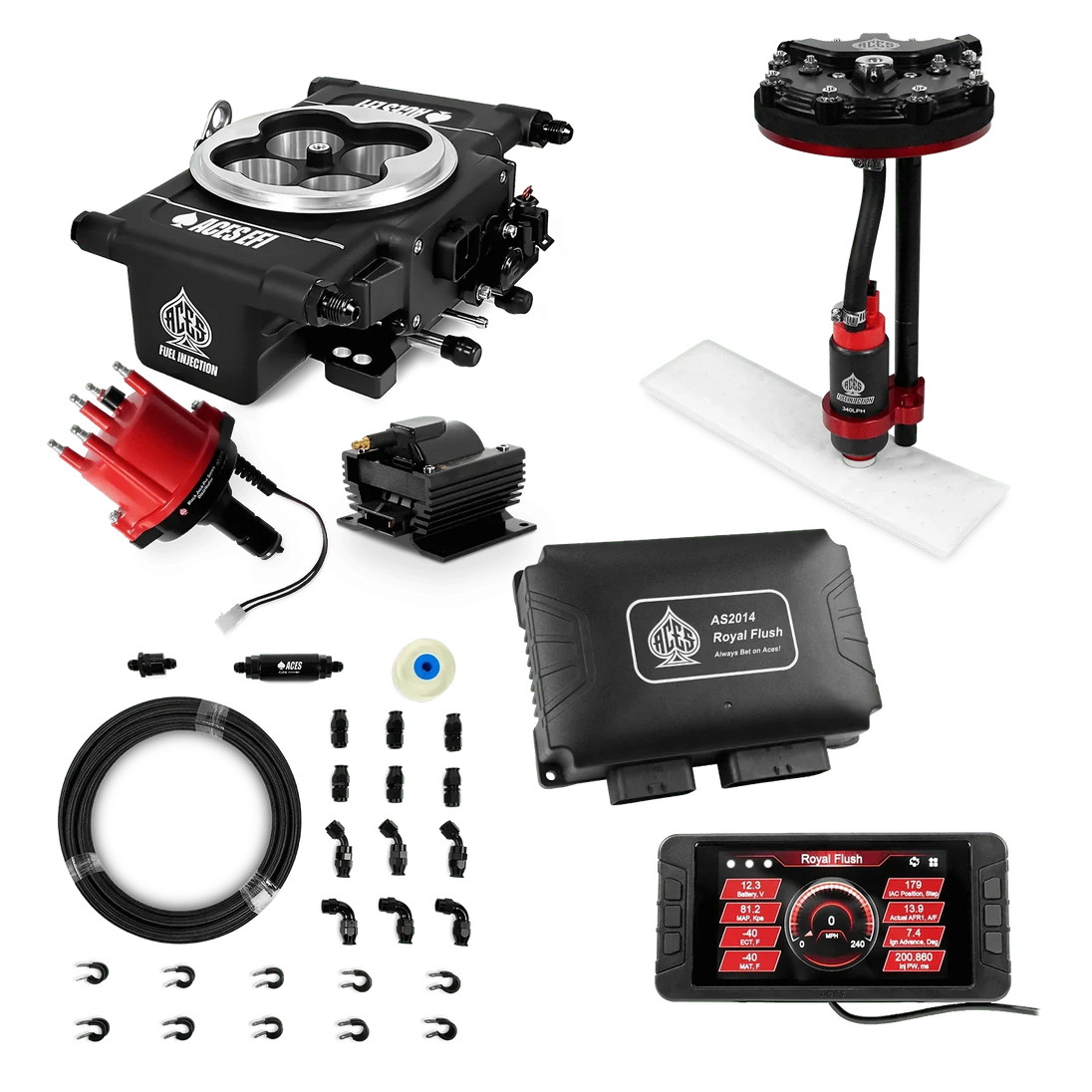 Royal Flush EFI/CDI Master Kits (Black) Aces EFI B2B