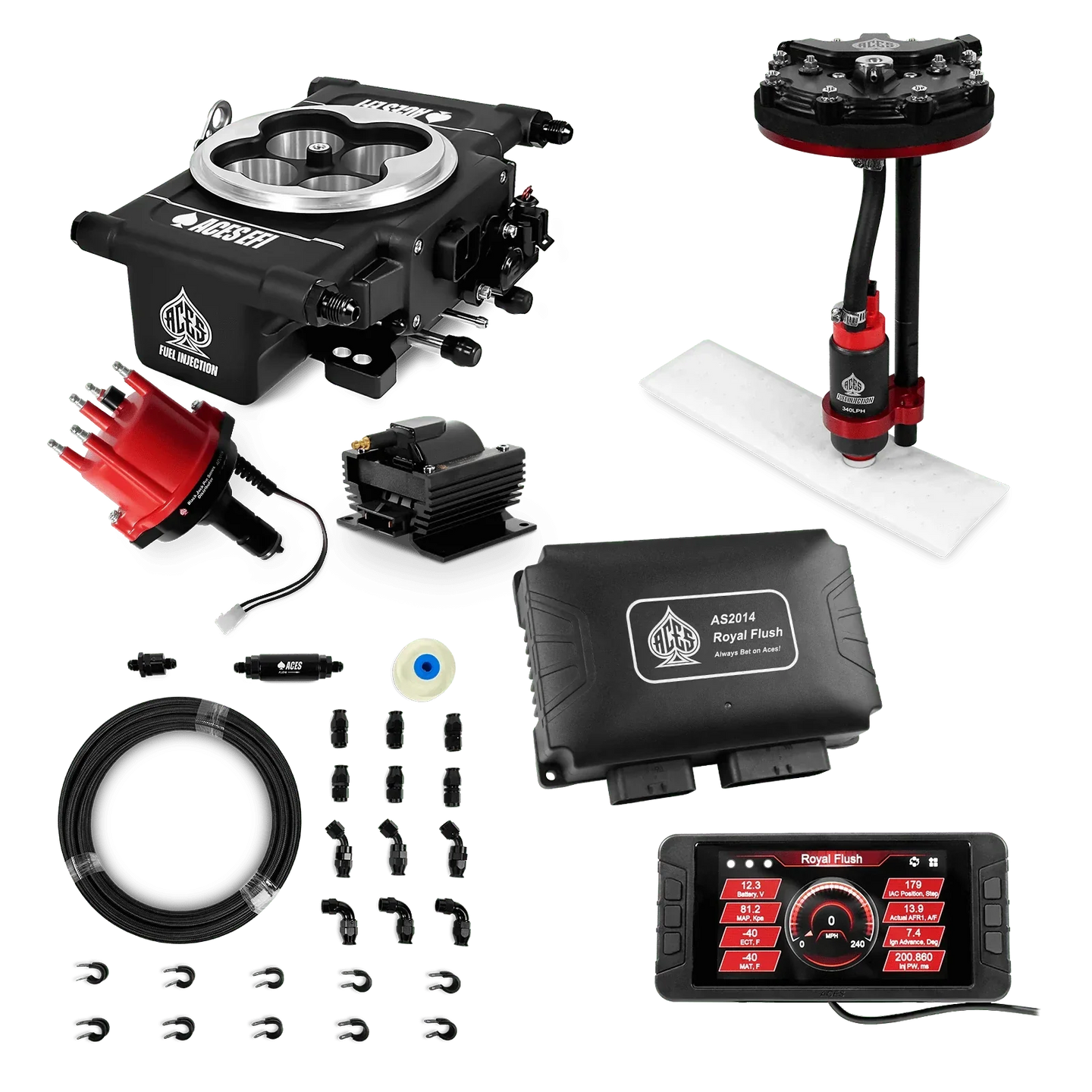 Royal Flush EFI/CDI Master Kits (Black) Aces EFI B2B
