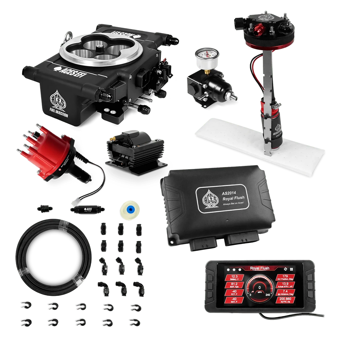 Royal Flush EFI/CDI Master Kits (Black) Aces EFI B2B
