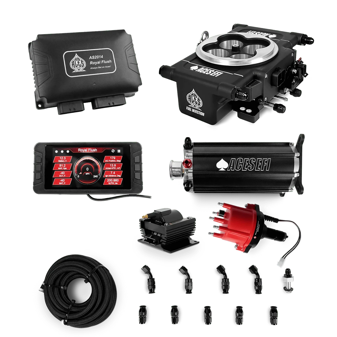 Royal Flush EFI/CDI Master Kits (Black) Aces EFI B2B