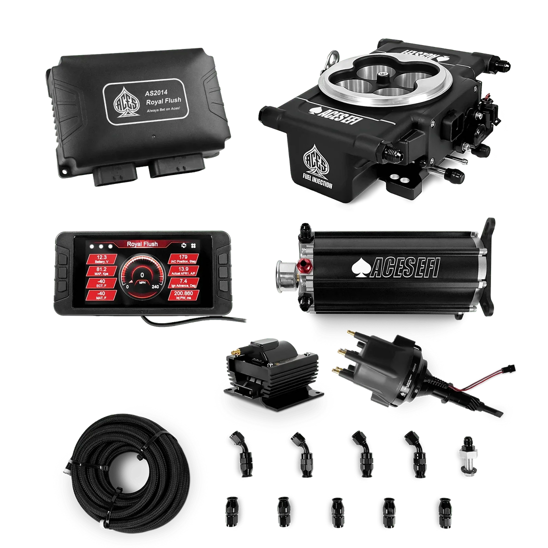 Royal Flush EFI/CDI Master Kits (Black) Aces EFI B2B