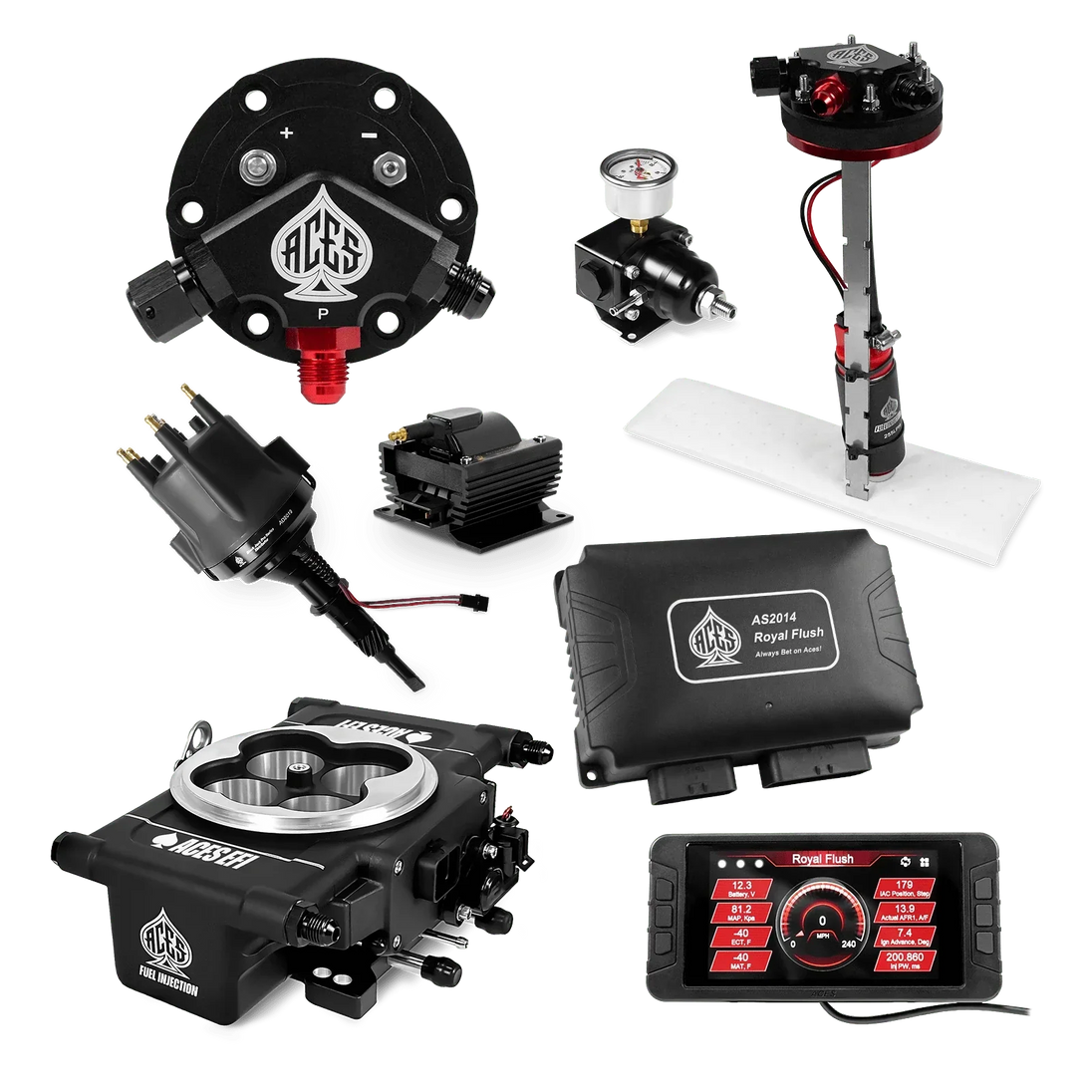 Royal Flush EFI/CDI Master Kits (Black) Aces EFI B2B